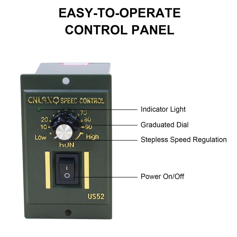 110V AC Motor Speed Controller Regulator Reversible Module Control Switch 120W