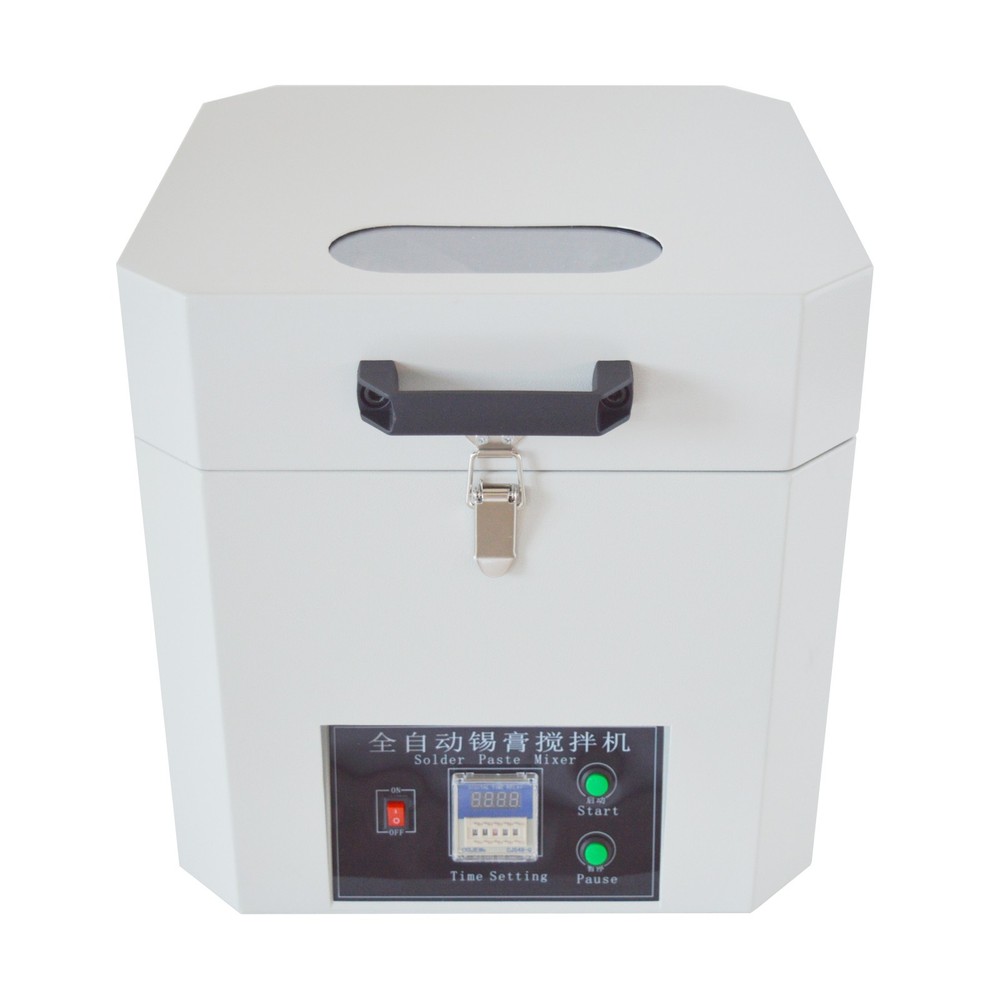 Automatic Paste Mixer Adjustable Time Speed 500g Aolder Paste Pot 110V 60W