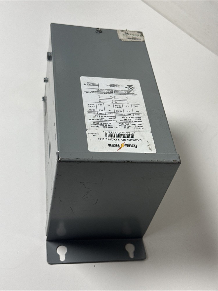 Federal Pacific Transformer K1XGF12-0.75