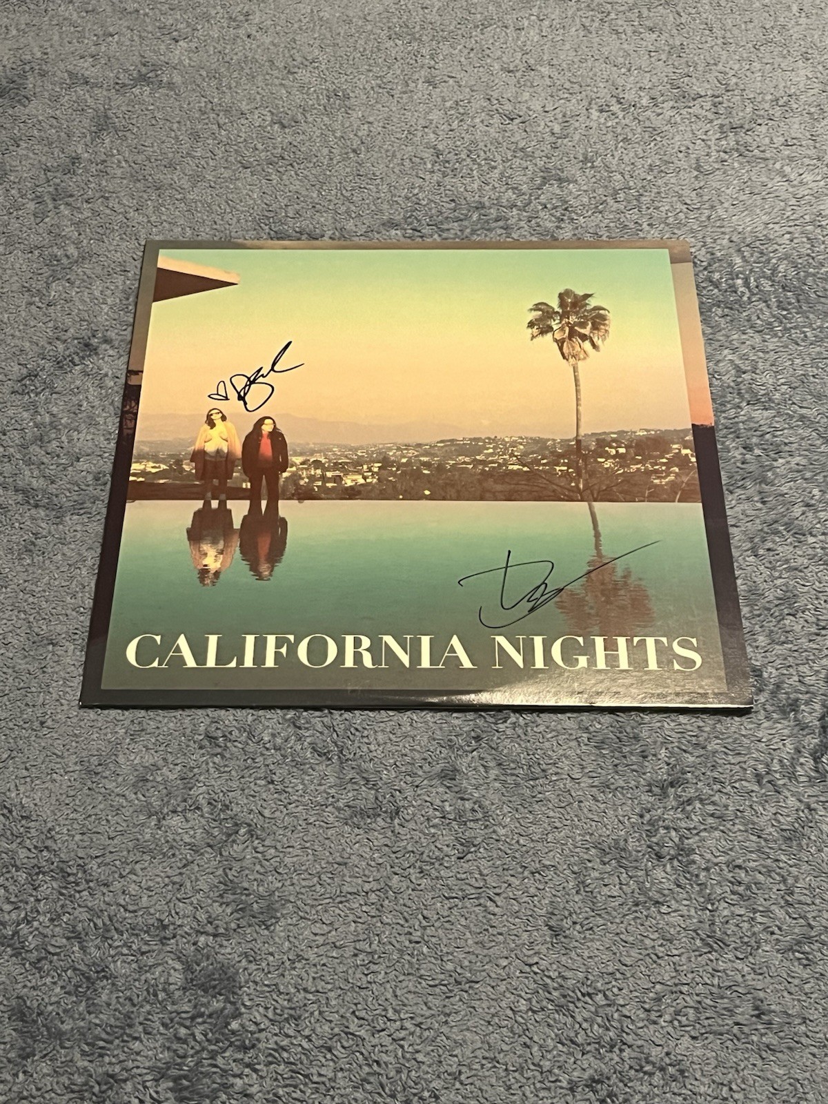 Best Coast California Nights Signed Vinyl Autographed Bethany Consentino Rare