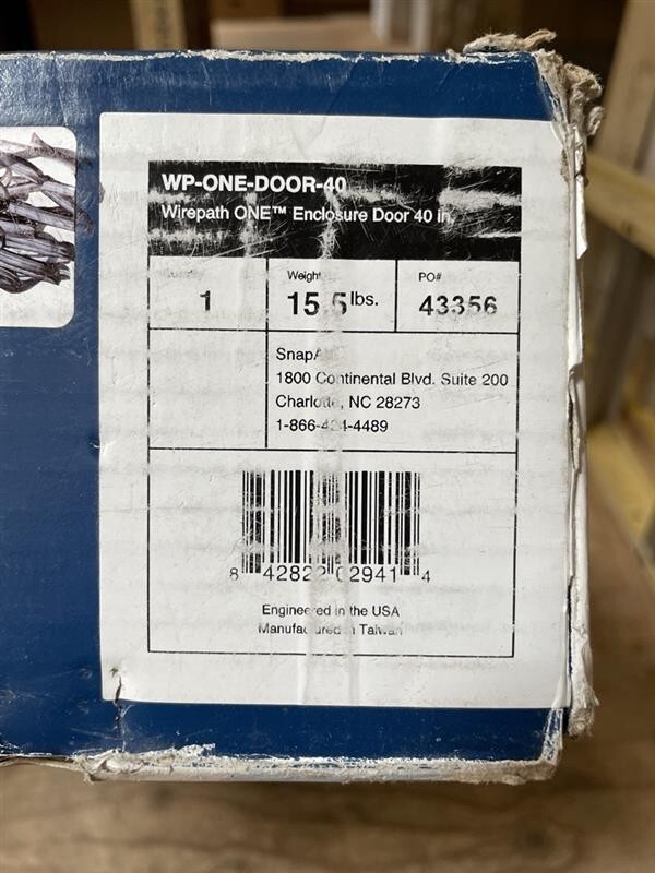 WIREPATH WP-ONE-DOOR-40 ENCLOSURE DOOR 40"