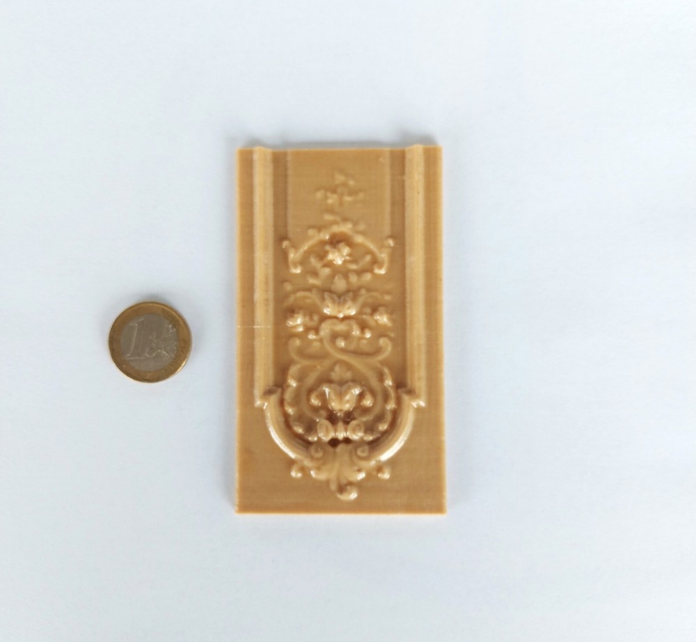 RMS Olympic/Titanic 1st Class Lounge Column panel design C - 1/4 Scale