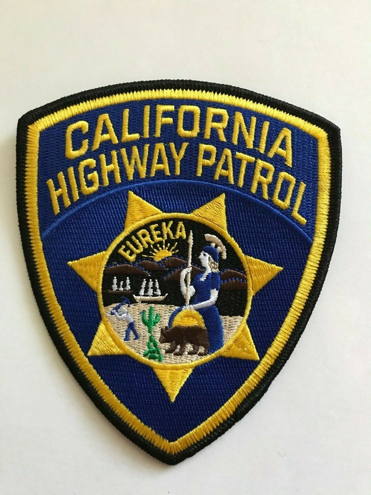 CALIFORNIA HIGHWAY PATROL JACKET PATCH