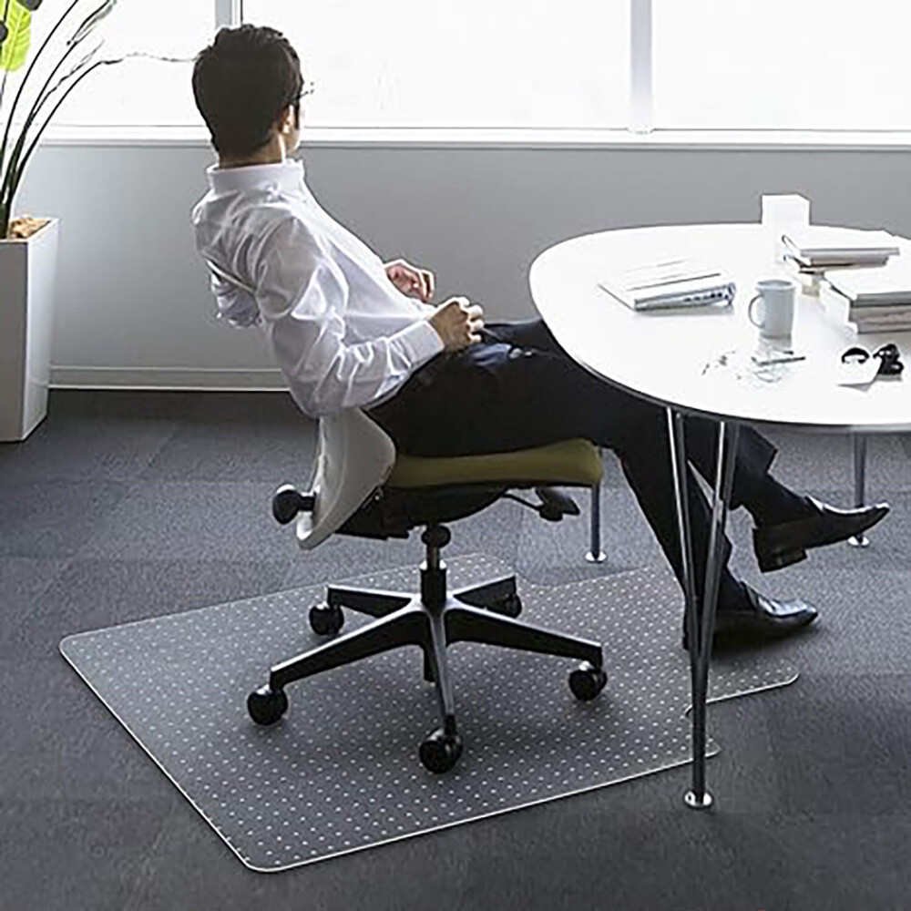 Office Chair Mat Computer Desk Chair Mat for Carpet Floor w/Extended Lip 36"x48"