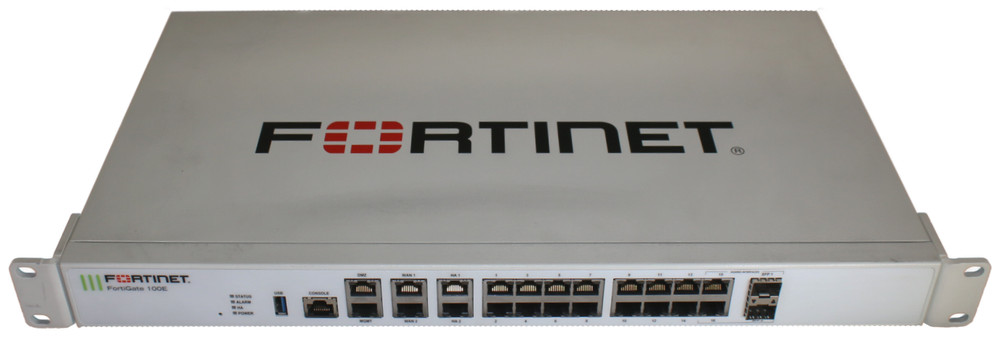 Fortinet FG-100E Network Security Firewall Appliance Rack Mountable | P18827-04