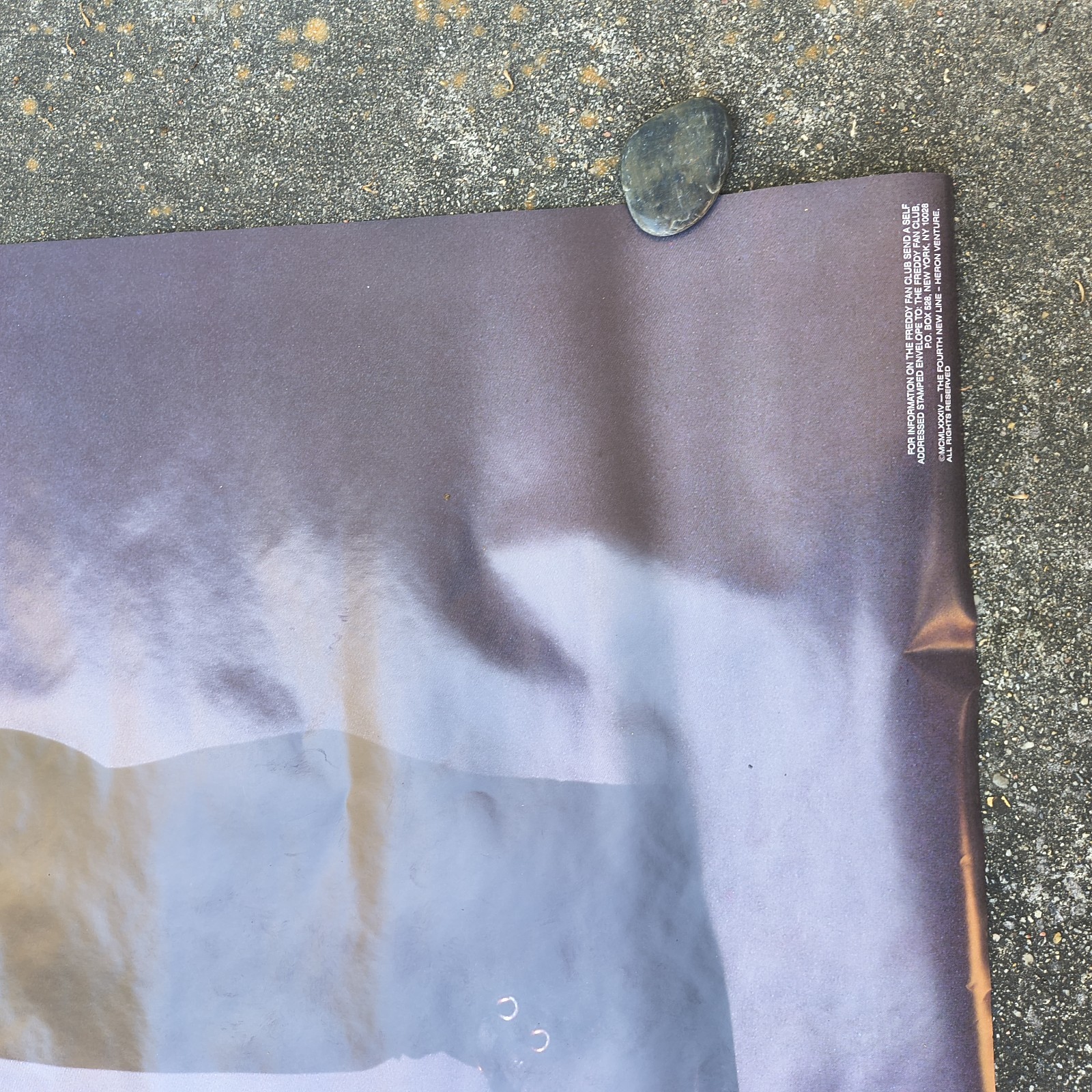 A Nightmare on Elm Street 4 Freddy Krueger Video Store Poster 74.5x26 UNUSED...