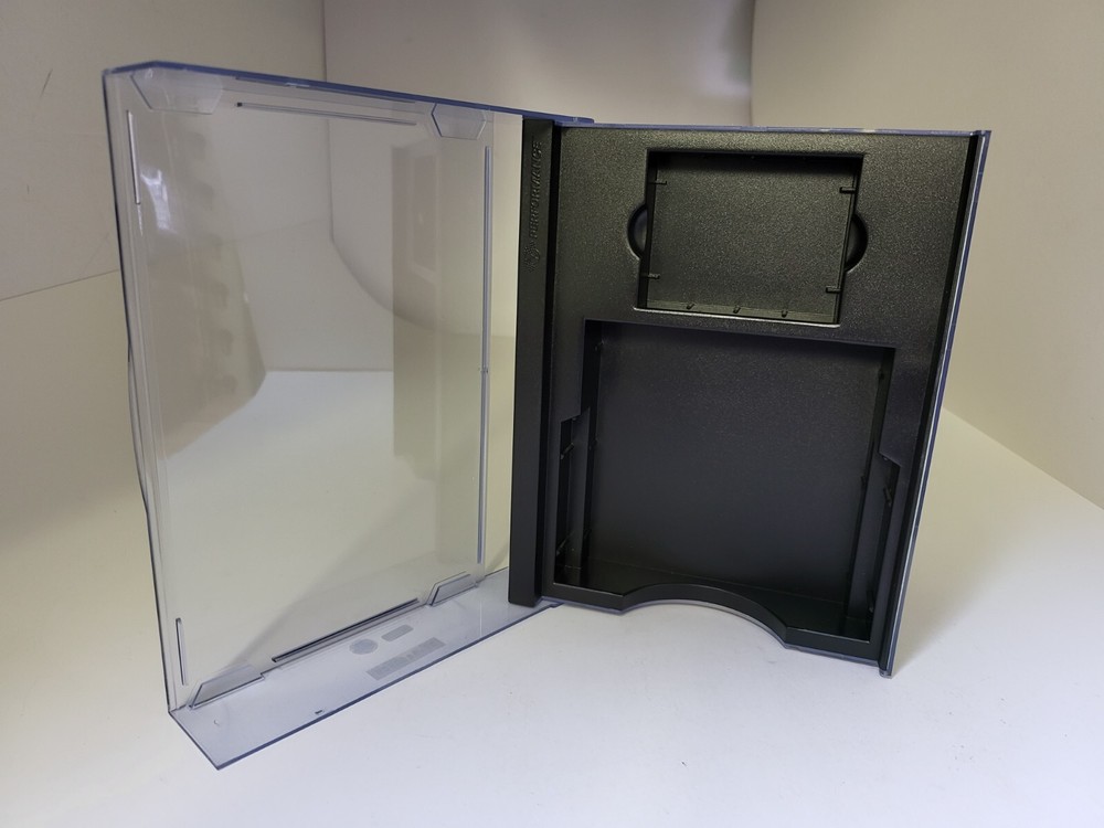 ONE EMPTY STORAGE CASE FOR N64 GAME CARTRIDGE MEMORY AND MANUAL