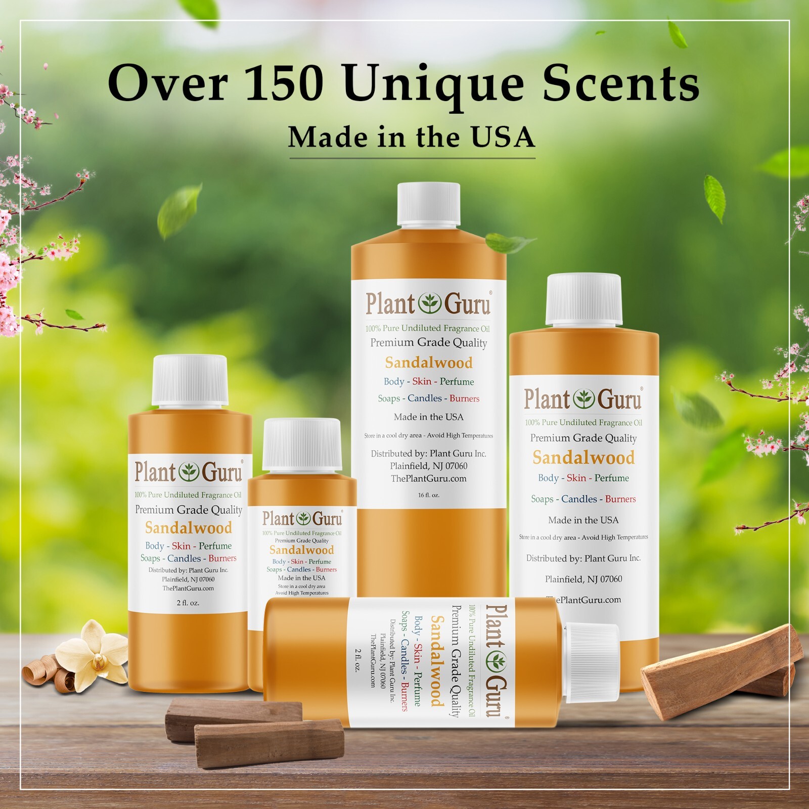 Sandalwood Fragrance Oil For Candle, Soap Making, Diffuser and Burners