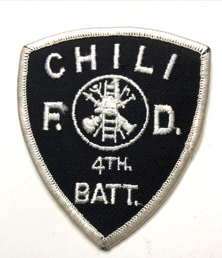 Chili -4th Batt.  Fire Dept -Fire Patch-older