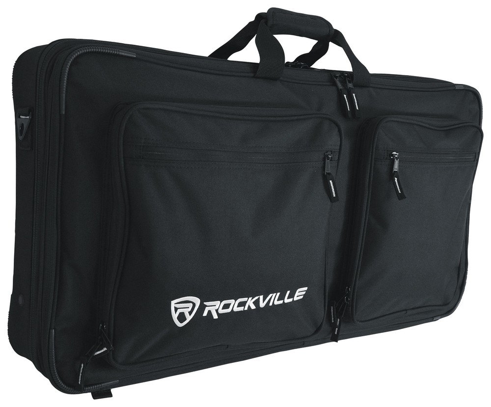 Rockville DC27 Padded DJ Bag Backpack Fits Sequential Take 5 Compact