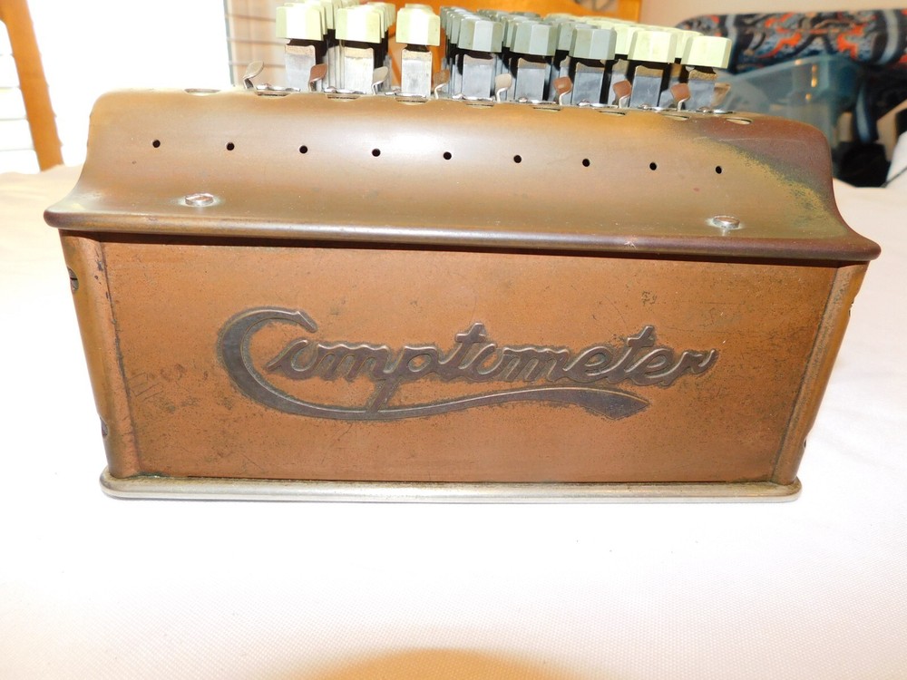Vintage Felt & Tarrant Comptometer 1920's Mechanical Calculator Adding Machine