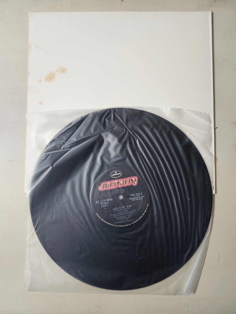 KISS RARE Vintage 1983 Lick It Up For Promotional Use Only Vinyl COOL PRO 229-1