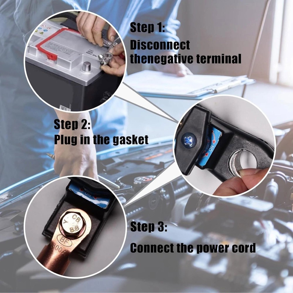 750A Instantaneous Current Car Battery Disconnect Isolator Cut Off Switch