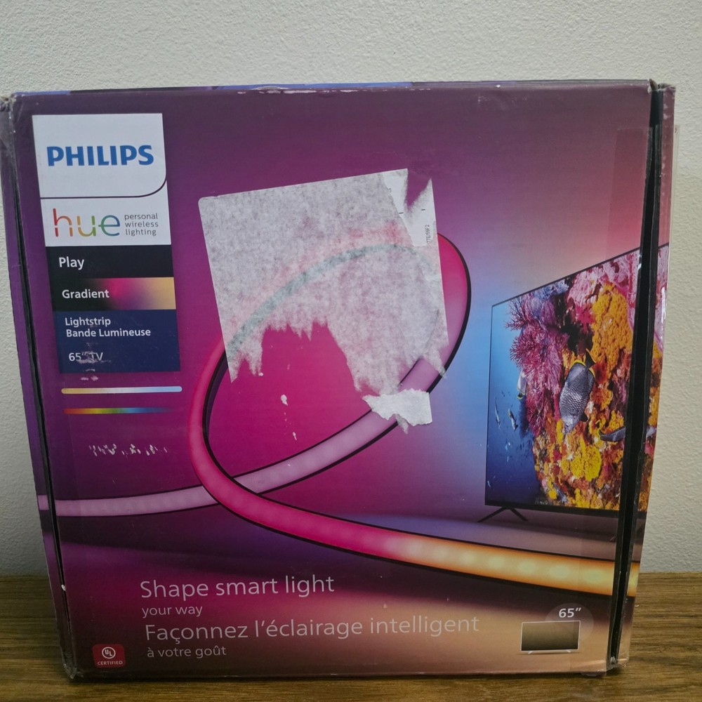*USED* Philips Hue Gradient LightStrip For 65" Inch TV
