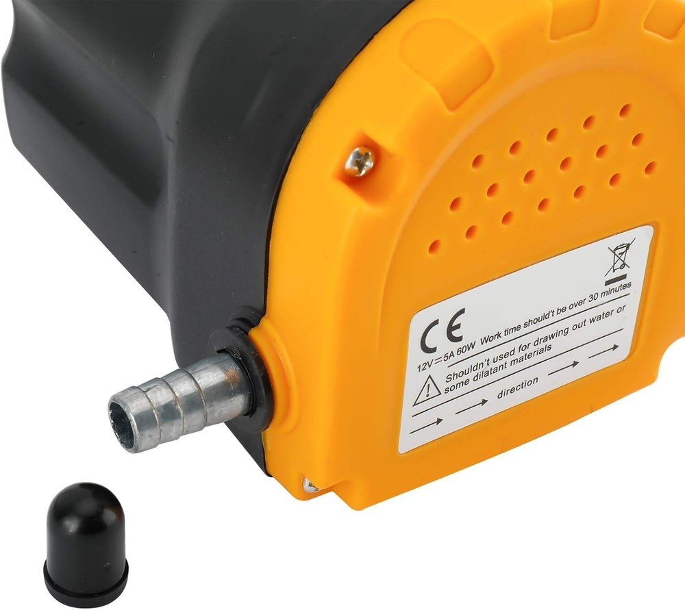 12V Diesel Fluid Transfer Pump with Accessories - Compact & User-Friendly