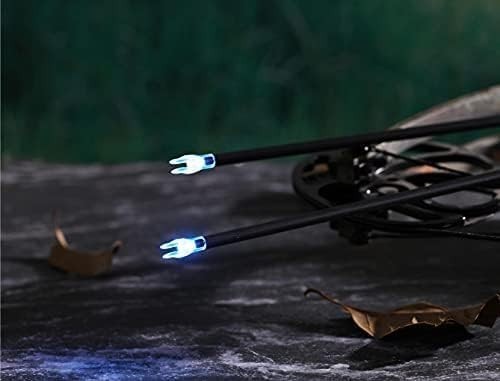 6 Pack X Lighted Archery Nocks For Arrows .204 Inside Diameter Lighted Arrow