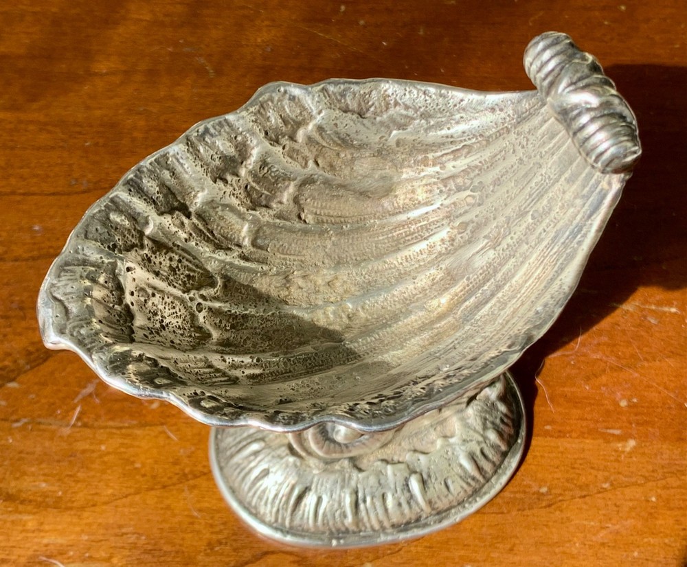 Pairpoint Silverplate Dolphin Salt Cellar