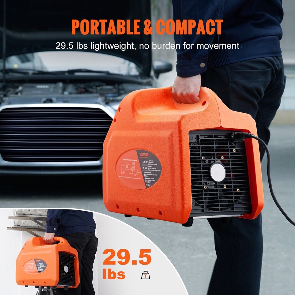 3/4HP Optimized Performance AC Recovery Machine for Professional Technicians