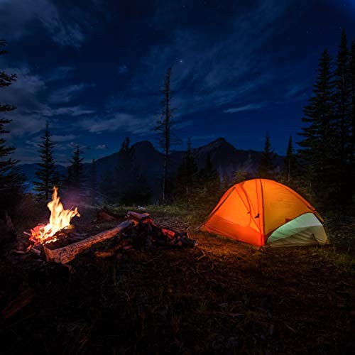 Dimmable LED Camping Light Flexible Strip IP68 with Mounting Jacket - Amber