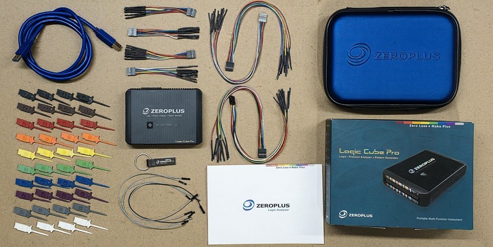 Zeroplus Logic Analyzer LAP-C Pro 32256M: 8Gbit Memory Size & 2GHz Sample Rate