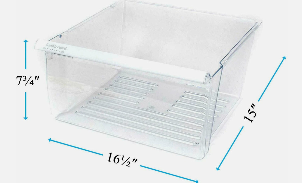 Compatible Upper Crisper Pan for Whirlpool Refrigerator WP2188656 2188656