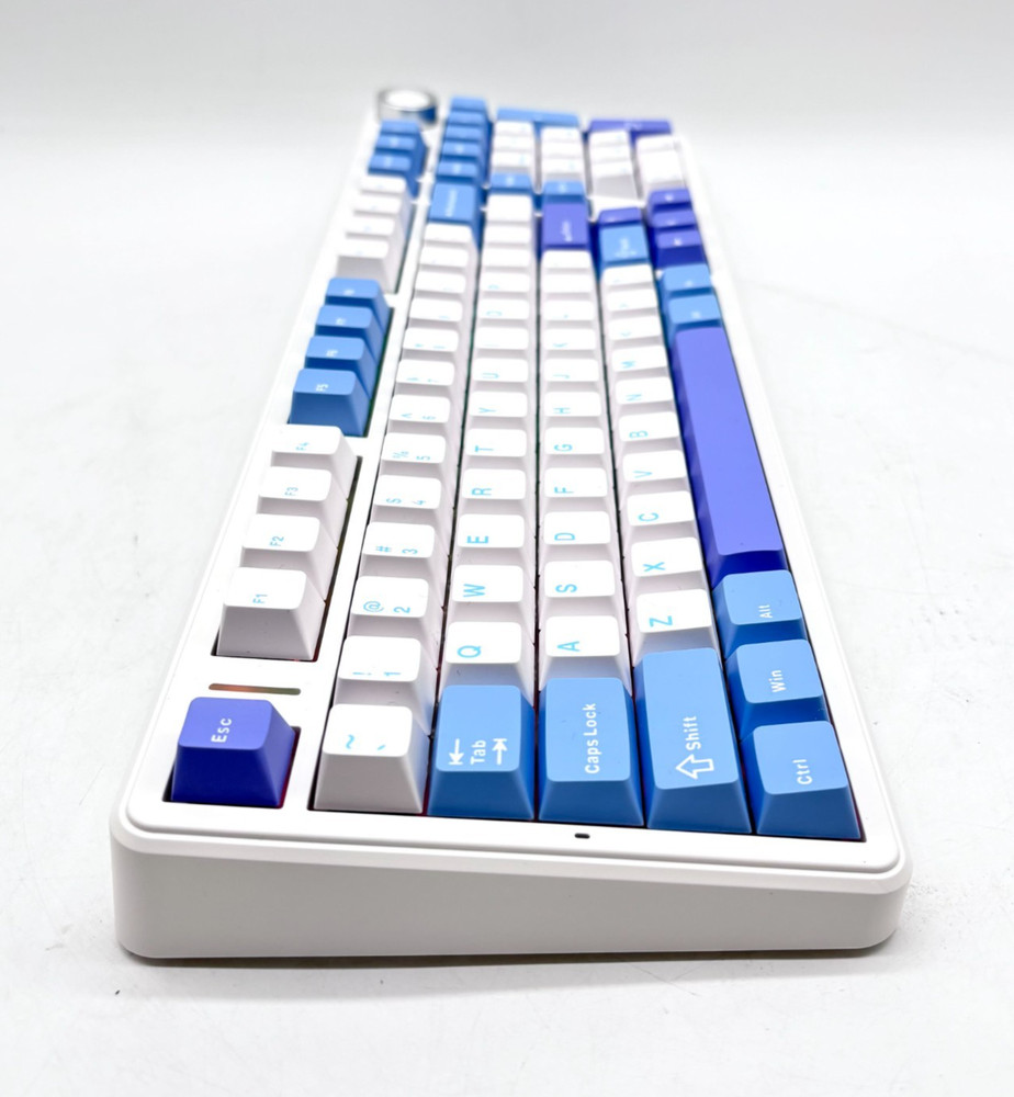 Wireless Mechanical Keyboard AULA F99 Pro Blue White