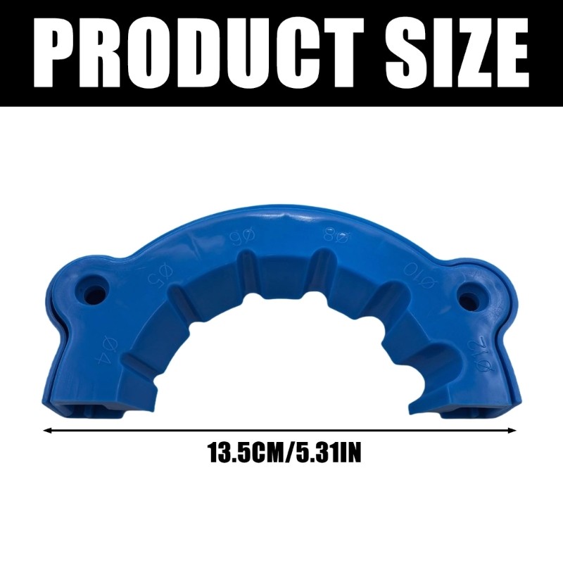 Comfortable Grip Blue Drill Assistant Drill Bit Grinder For Renovation Projects