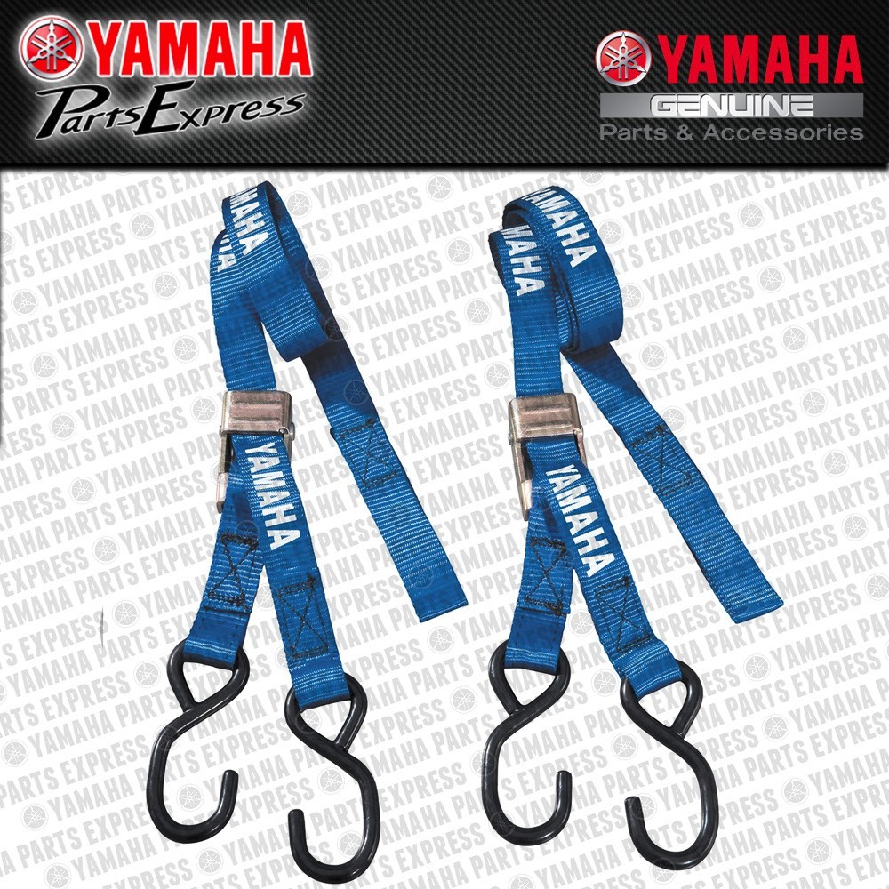 NEW GENUINE YAMAHA BLUE CAM BUCKLE TIE DOWNS YZ 85 125 250 450 ACC-0SS58-40-28