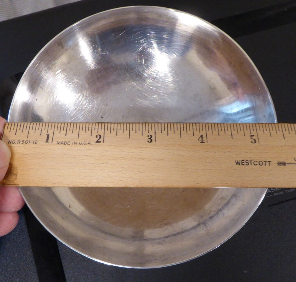 VTG Fisher Silversmith Keith Bowl Silver Plate EPC #K15 - 5 1/2" Dia 1 3/4" Tall