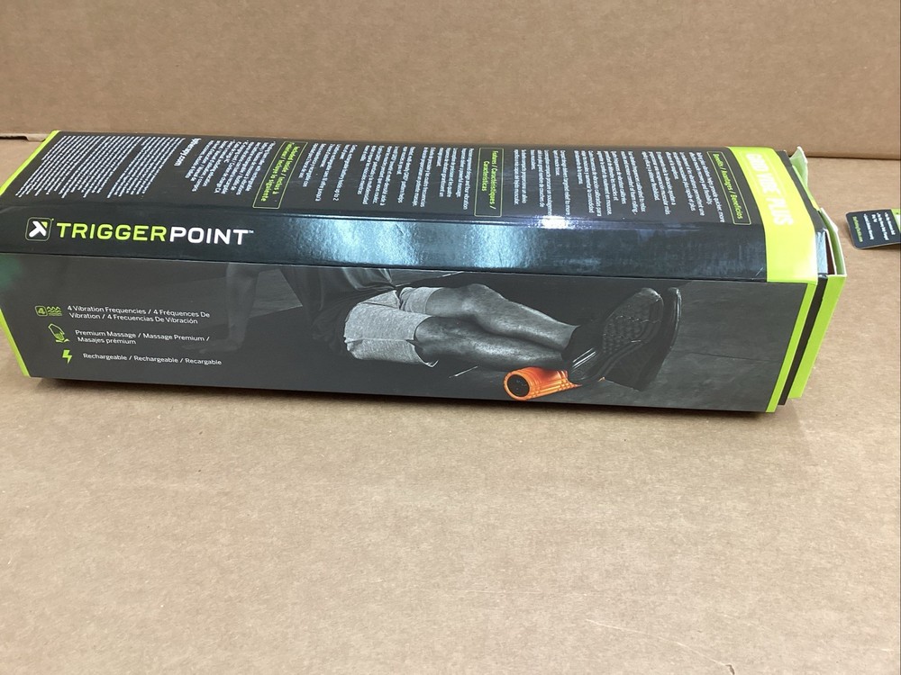TriggerPoint GRID Vibe Plus Foam Roller - Orange New