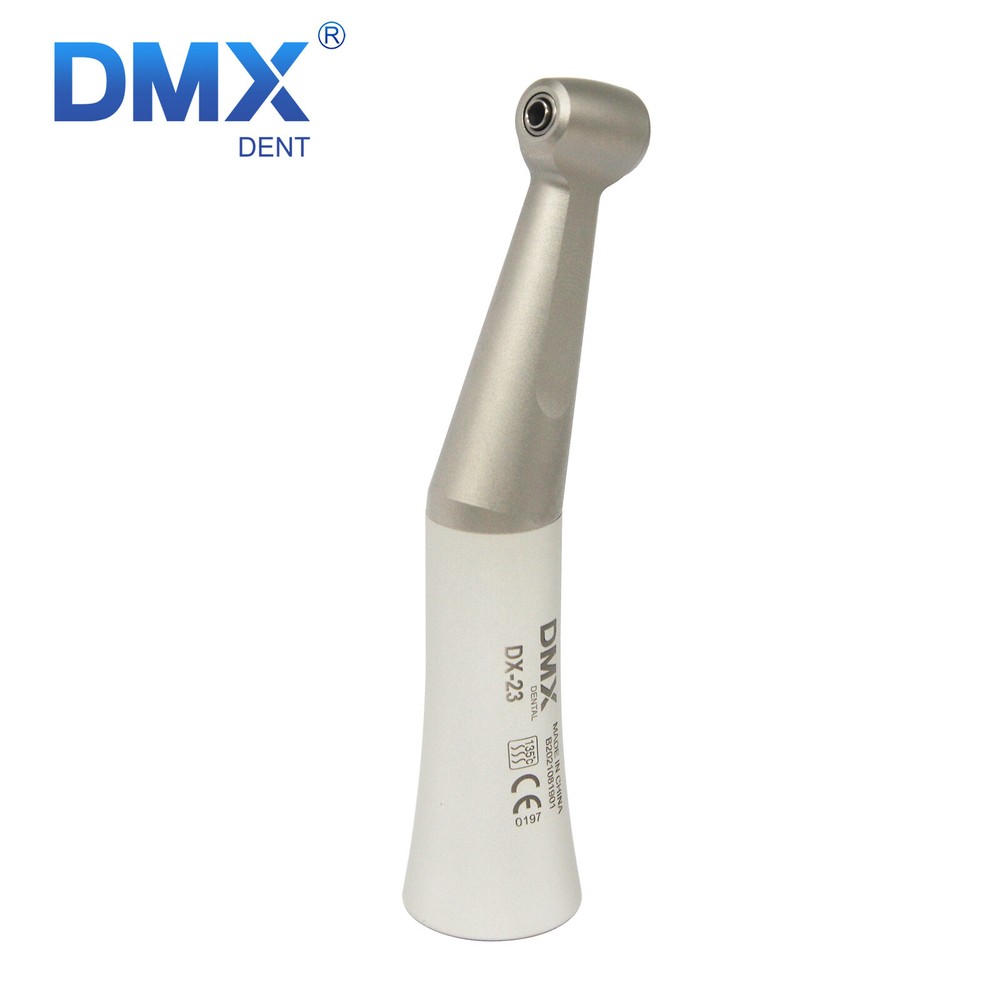 NSK Style Dental Slow Low Speed Contra Angle Handpiece Push Button E-type Attach