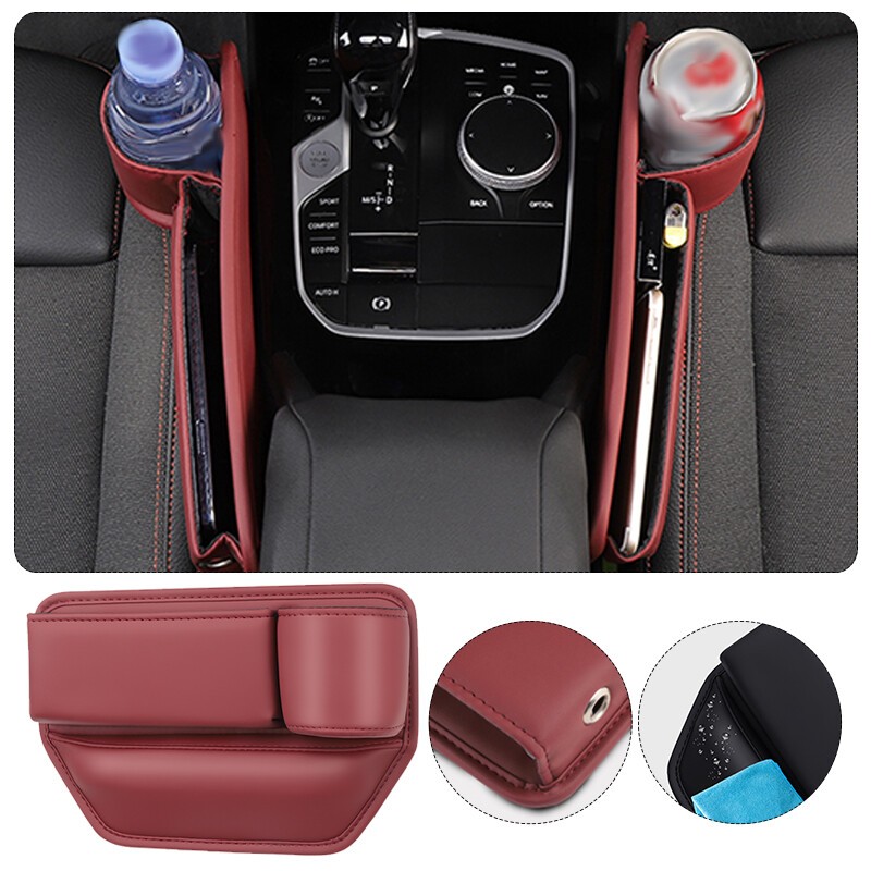 Multifunction Car Seat Gap Organizer Storage Box Auto Interior Accessories Decor