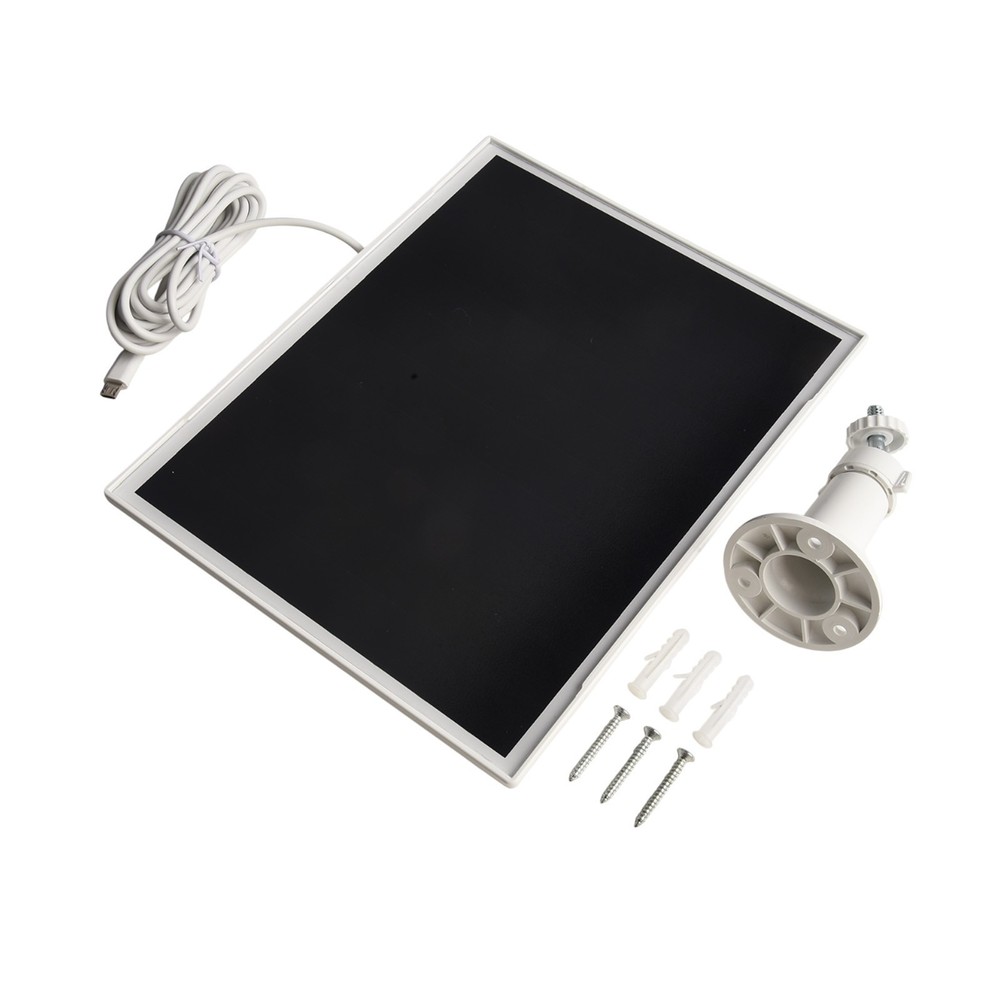 All Inclusive Package 10W Solar Panel with Charging Options for Easy Setup