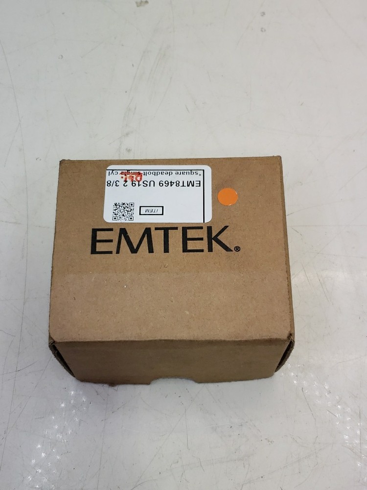 Emtek Square Brass Modern Single Double Cylinder Keyed Entry Deadbolt