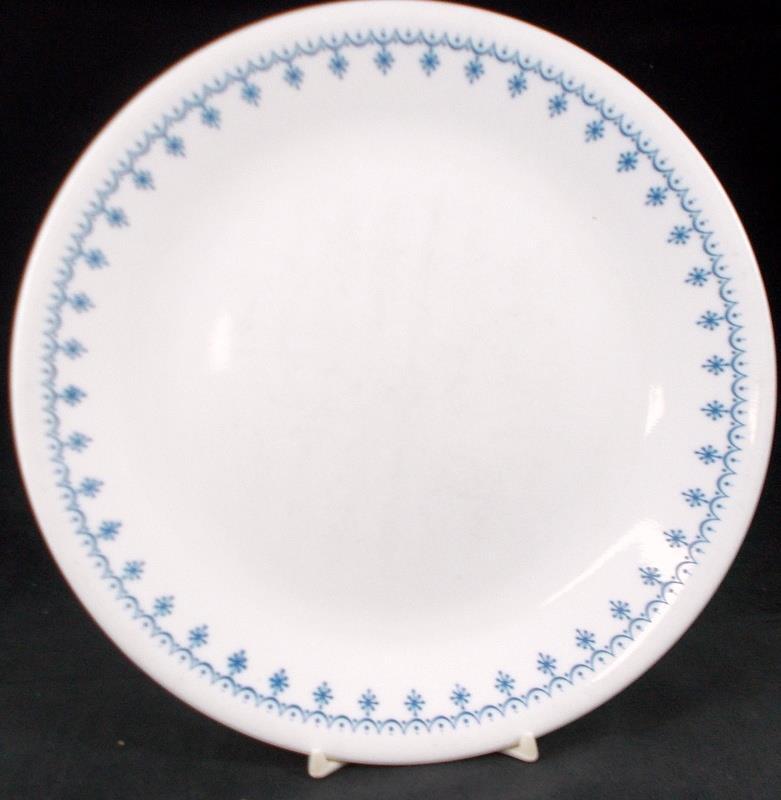 Corning Snowflake Blue 5 Piece Place Setting