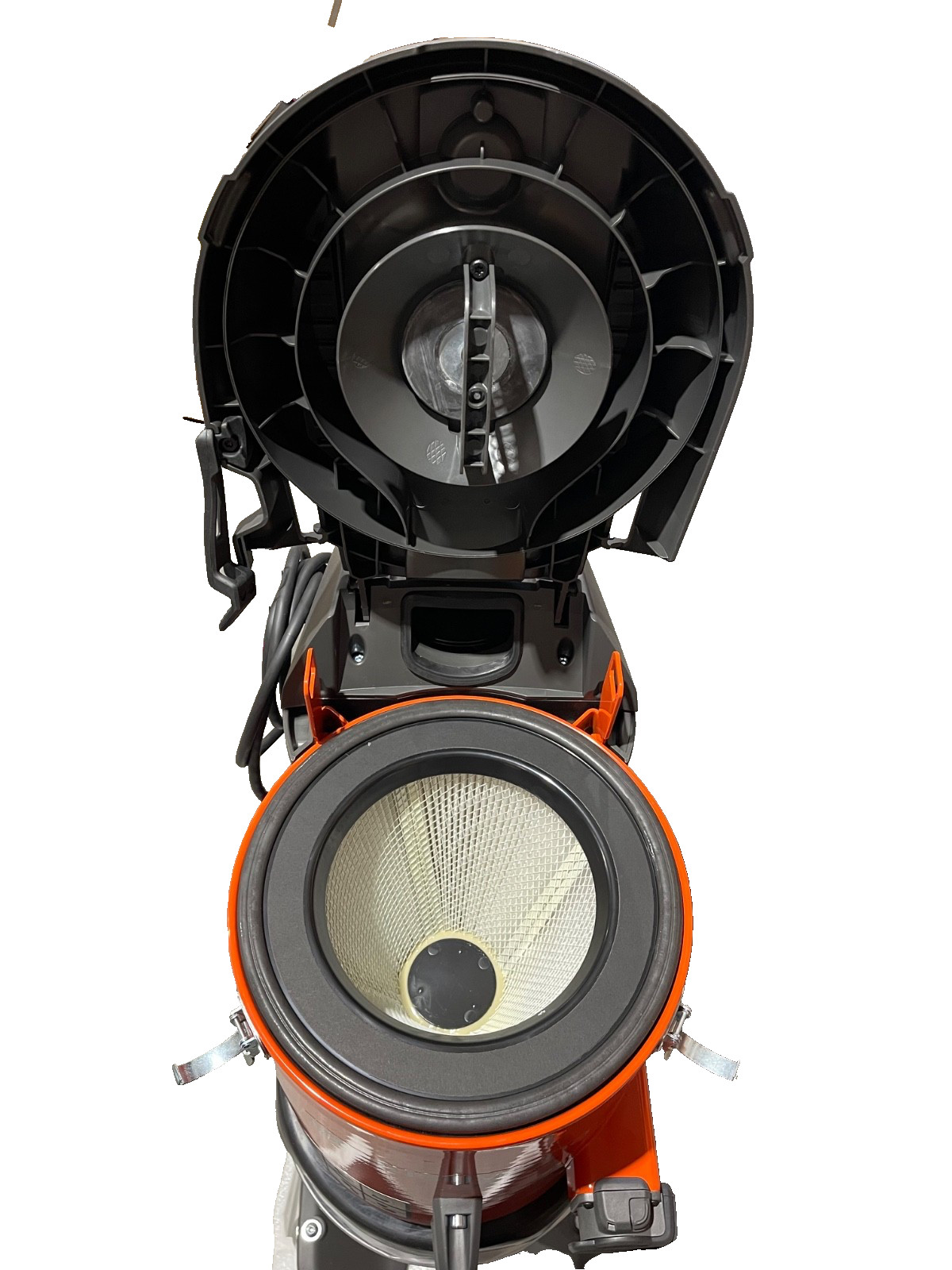 Husqvarna DE 110 H Single Phase 1.5HP HEPA Dust Extractor Vacuum 120V 124cfm