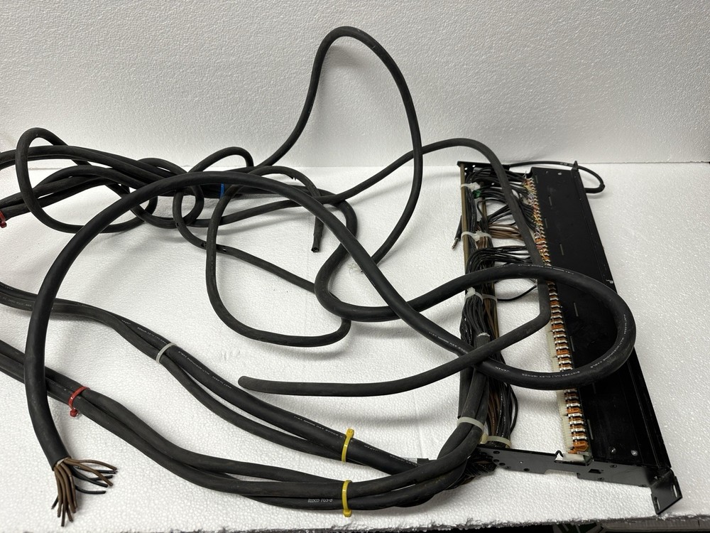 Studio Patchbay TT Bantam Mogami Wired Snake & Redco Loom Rack Panel 48ch Pro