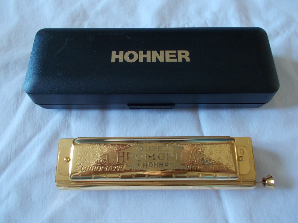 Gold Hohner 270/48 Super Chromonica Chromatic Harmonica "C"