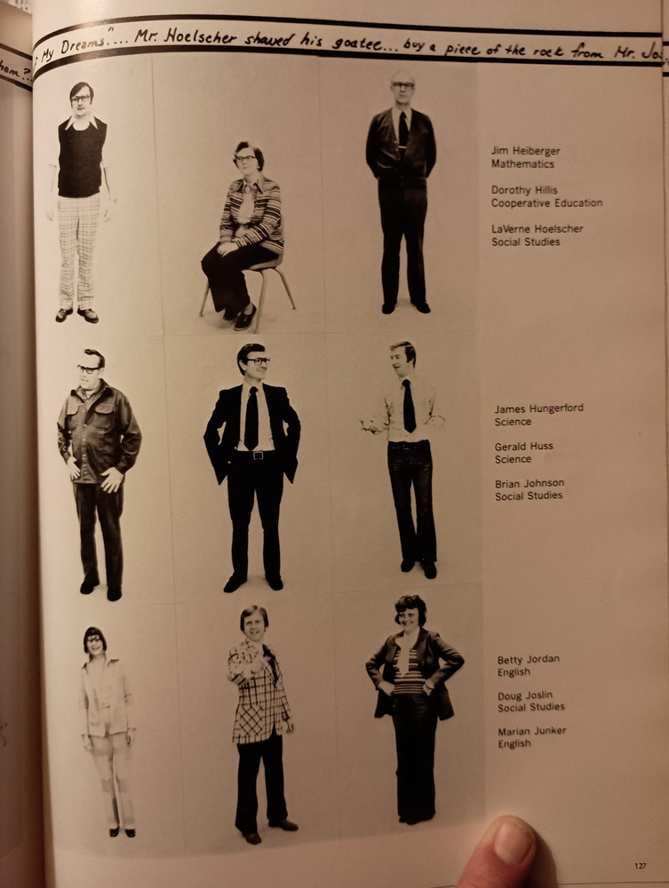 Marshalltown High School 1977 Post Script yearbook