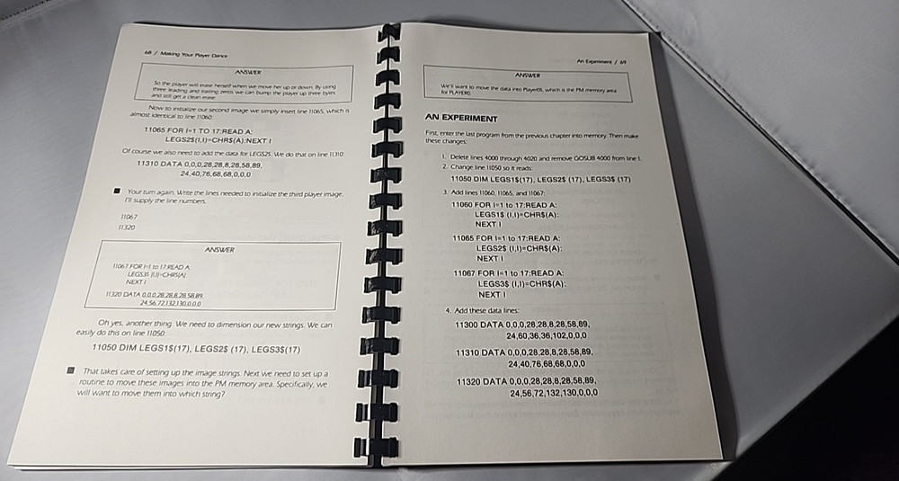 Atari Player-Missile Graphics in Basic Vintage Computer Book Philip C 1st ED PRT