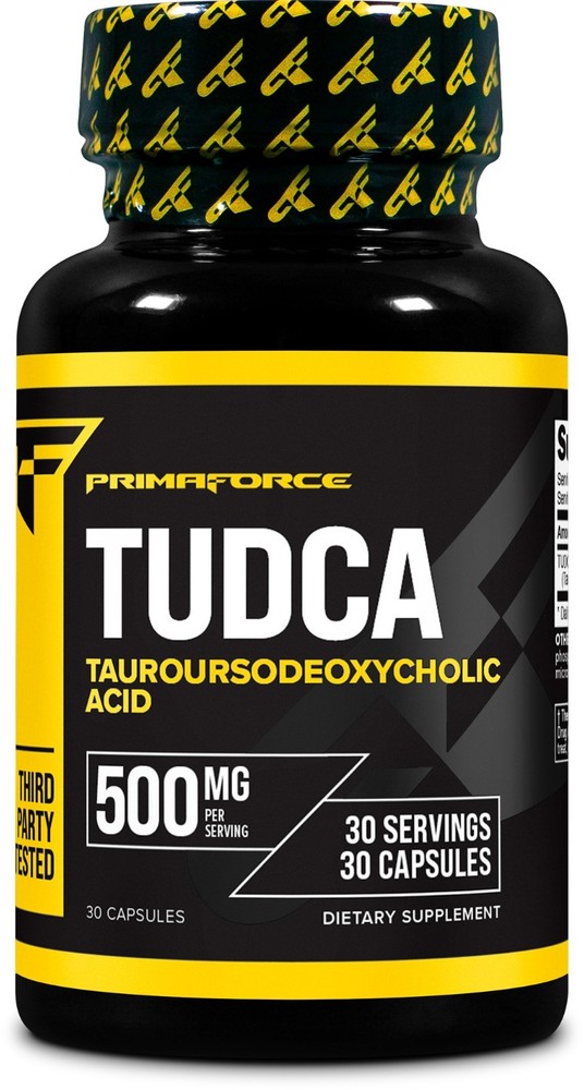 Primaforce Tudca (Tauroursodeoxycholic Acid) 30 Servings, 500mg Per Serving