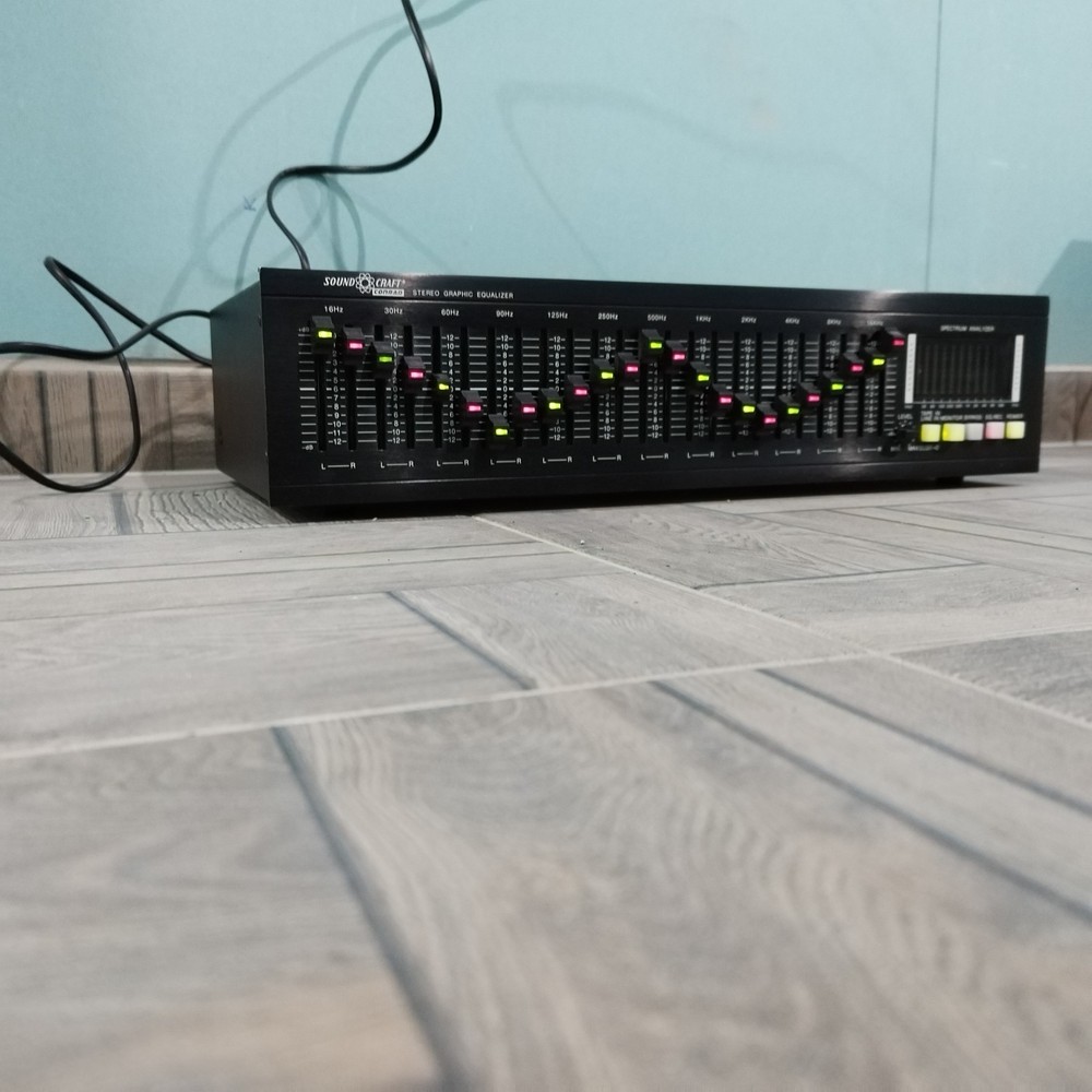 Sound Craft Conrad Stereo Graphic Equalizer
