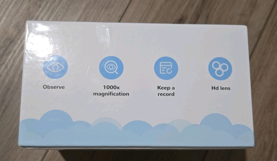 Portable Mini Microscope for Kids 1000x Microscope Magnification
