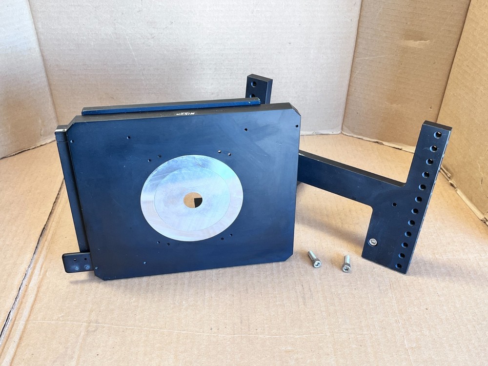 Nikon Diaphot Microscope X-Y Mechanical Stage with Extension Platform