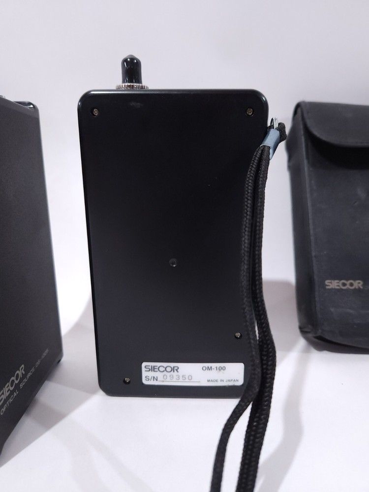 Siecor Optical Meter OM-100F And Optical Source OS-100 with Soft Cases