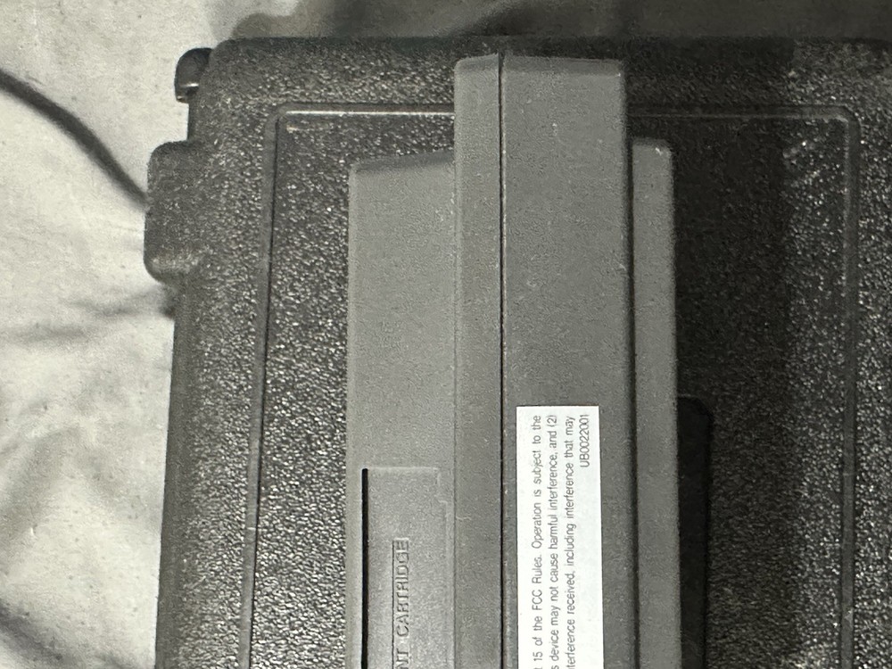 Brother P-Touch PT-20 Label Maker Thermal Label Printer with case - UNTESTED