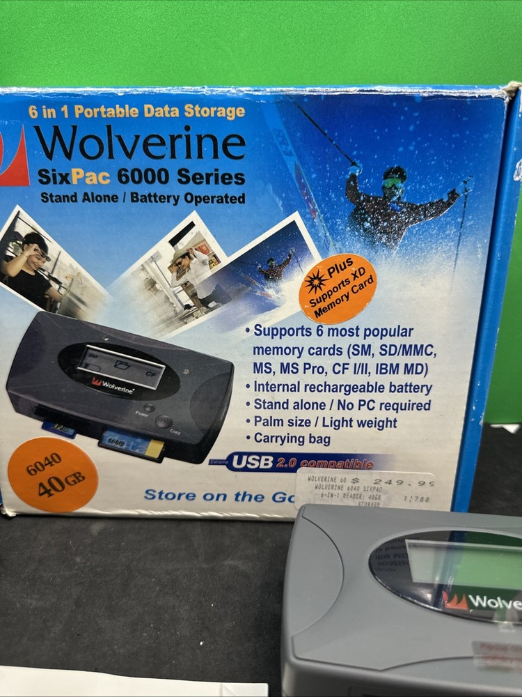Wolverine Flash Card Reader Duplicator Model 6040 – Standalone Copy Device Works