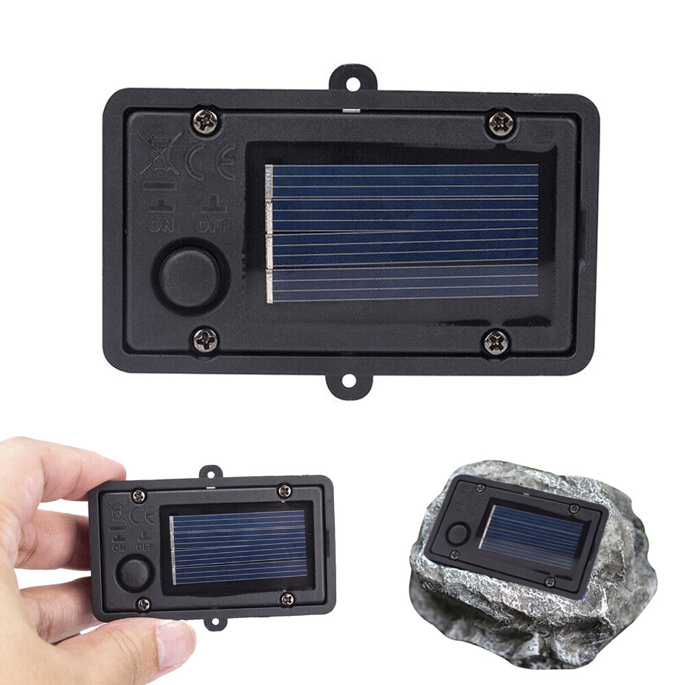 Garden Solar Powered Replacement Rectangular LED Light Box for Lantern Lamp