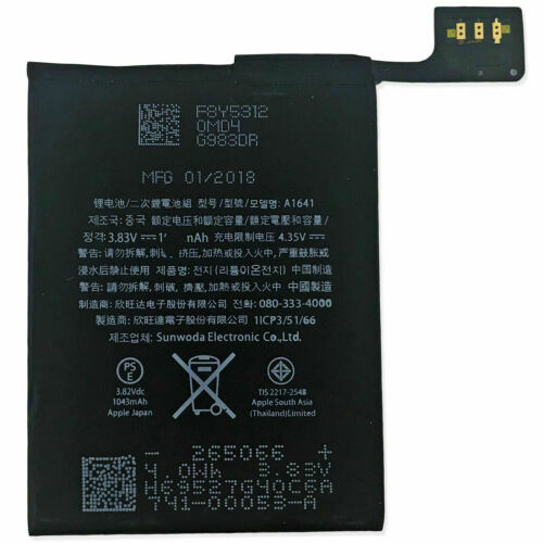 2pcs Replacement Internal Battery for iPod Touch 5th 6th 7th Generation 1043mAh