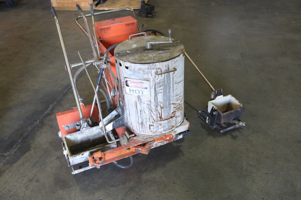 Line Master model GM-201SR Walk-Behind Applicator Striping Machine